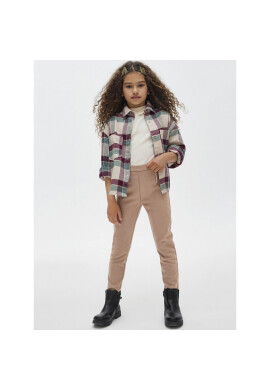 Mayoral Текстилни панталони 7.506 Кафяв Regular Fit - Pepit.bg