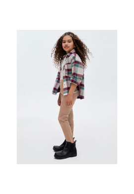 Mayoral Текстилни панталони 7.506 Кафяв Regular Fit - Pepit.bg