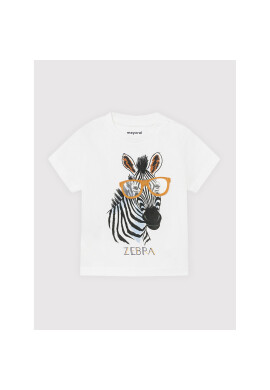 Mayoral Тишърт 1001 Бял Regular Fit - Pepit.bg