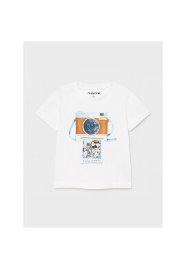 Mayoral Тишърт 1003 Бял Regular Fit - Pepit.bg