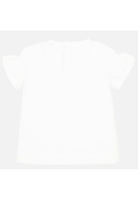 Mayoral Тишърт 1056 Бял Regular Fit - Pepit.bg