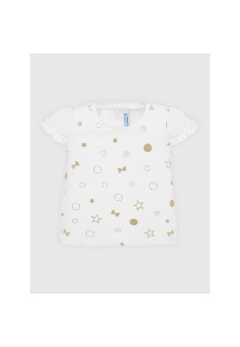 Mayoral Тишърт 1057 Бял Regular Fit - Pepit.bg