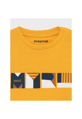 Mayoral Тишърт 106 Жълт Regular Fit - Pepit.bg