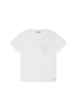 Mayoral Тишърт 174 Бял Regular Fit - Pepit.bg