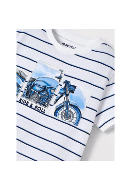Mayoral Тишърт 3004 Бял Regular Fit - Pepit.bg