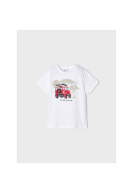 Mayoral Тишърт 3009 Бял Regular Fit - Pepit.bg
