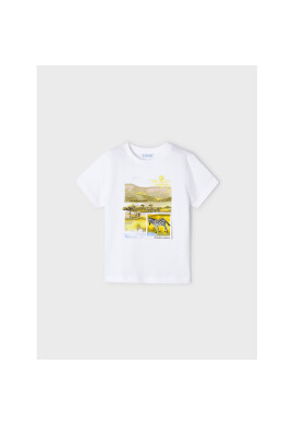 Mayoral Тишърт 3010 Бял Regular Fit - Pepit.bg