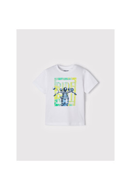Mayoral Тишърт 3011 Бял Regular Fit - Pepit.bg
