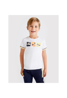 Mayoral Тишърт 3024 Бял Regular Fit - Pepit.bg