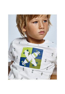 Mayoral Тишърт 3041 Бял Regular Fit - Pepit.bg