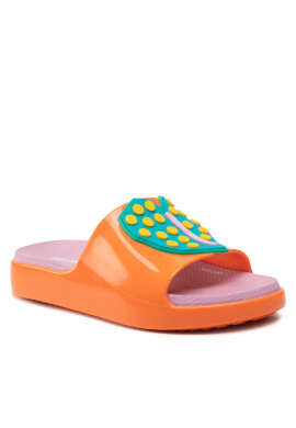 Melissa Чехли Mini Cloud Slide + Fab 33451 Оранжев - Pepit.bg