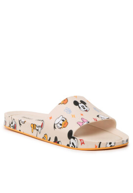 Melissa Чехли Beach Slide + Mickey A 33759 Бежов - Pepit.bg