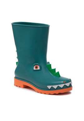 Melissa Гумени ботуши Mini Rain Boot + Fabul 33677 Зелен - Pepit.bg