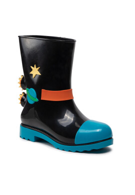 Melissa Гумени ботуши Mini Rain Boot + Fabula 33677 Черен - Pepit.bg