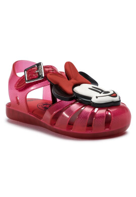 Melissa Сандали Mini Aranha + Mickey A 32499 Червен - Pepit.bg