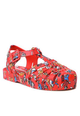 Melissa Сандали Mini Possession Print 33444 Червен - Pepit.bg