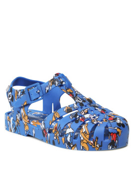 Melissa Сандали Mini Possession Print 33444 Син - Pepit.bg