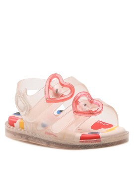 Melissa Сандали Mini Wide Sandal + Cap 33652 Розов - Pepit.bg