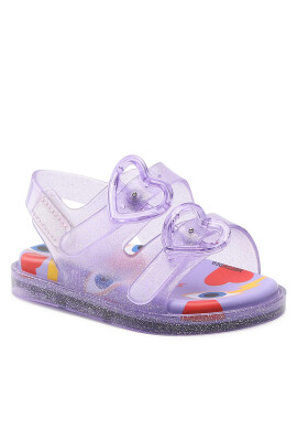 Melissa Сандали Mini Wide Sandal + Cap 33652 Виолетов - Pepit.bg