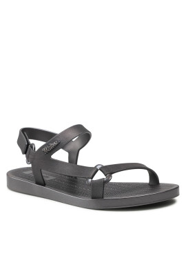 Melissa Сандали Sun Downtown Metallic 33640 Сив - Pepit.bg