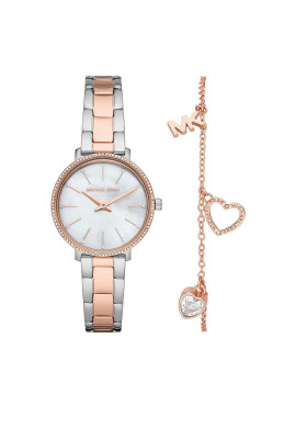 Michael Kors Часовник Pyper MK1066SET Сребрист - Pepit.bg