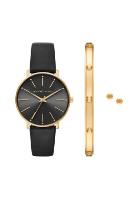 Michael Kors Часовник Pyper MK1077SET Черен - Pepit.bg