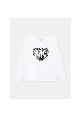 MICHAEL KORS KIDS Блуза R15202 Бял Regular Fit - Pepit.bg