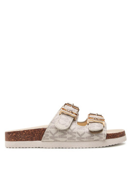 MICHAEL KORS KIDS Чехли Lorek Monogram MK100420 Бежов - Pepit.bg