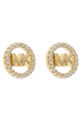 Michael Kors Обици Logo Circle Stud MKC1247AN710 Златист - Pepit.bg