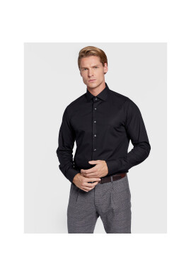 Michael Kors Риза MD0MD90425 Черен Slim Fit - Pepit.bg