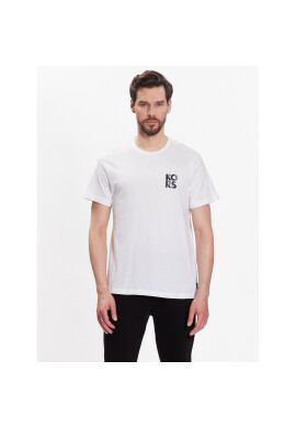Michael Kors Тишърт CS351I8FV4 Бял Regular Fit - Pepit.bg
