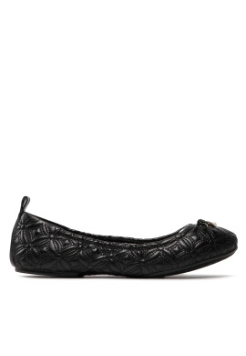 MICHAEL Michael Kors Балеринки Juliette Flat 40F2JTFP1L Черен - Pepit.bg