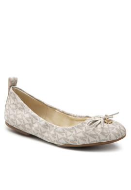 MICHAEL Michael Kors Балеринки Juliette Flat 40S2JTFP1B Бял - Pepit.bg