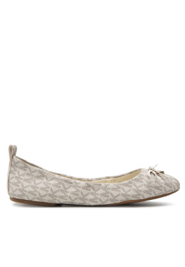 MICHAEL Michael Kors Балеринки Juliette Flat 40S2JTFP1B Бял - Pepit.bg