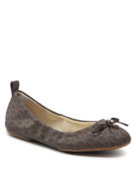 MICHAEL Michael Kors Балеринки Juliette Flat 40S2JTFP1B Кафяв - Pepit.bg