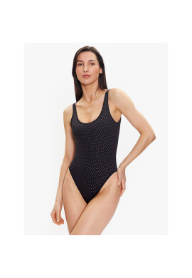 MICHAEL Michael Kors Бански костюм Glam Deco Scoopneck MM1M396 Черен - Pepit.bg