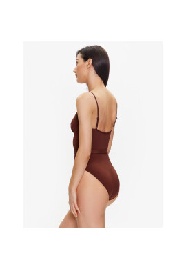 MICHAEL Michael Kors Бански костюм Solid Underwire MM1N615 Кафяв - Pepit.bg