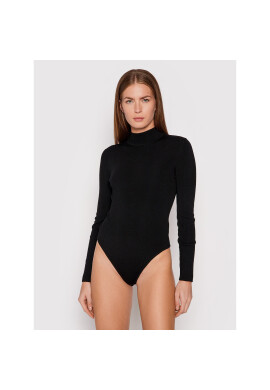 MICHAEL Michael Kors Боди Mock-Neck MF1605H4VR Черен Slim Fit - Pepit.bg