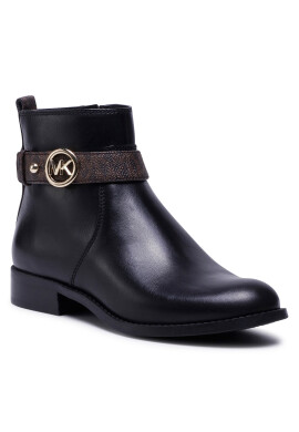 MICHAEL Michael Kors Боти Abigail Flat Bootie 40F0ABFE6L Черен - Pepit.bg