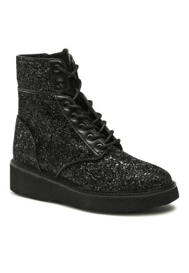 MICHAEL Michael Kors Боти Aniya Lug Bootie 40F3AYFEED Черен - Pepit.bg