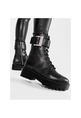 MICHAEL Michael Kors Боти Bryce Cuff Bootie 40R2BYFE6L Черен - Pepit.bg