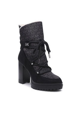 MICHAEL Michael Kors Боти Culver Bootie 40F2CVHE5Y Черен - Pepit.bg