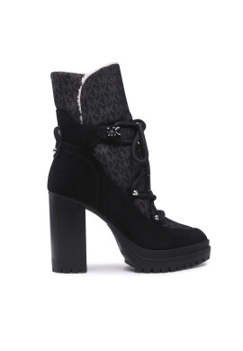 MICHAEL Michael Kors Боти Culver Bootie 40F2CVHE5Y Черен - Pepit.bg