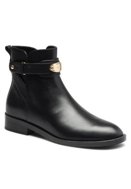 MICHAEL Michael Kors Боти Darcy Flat Bottie 40F3DCFE5L Черен - Pepit.bg