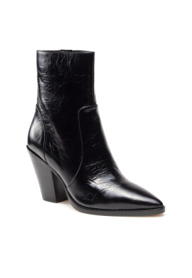 MICHAEL Michael Kors Боти Dover Heeled Bootie 40F3DOHE5L Черен - Pepit.bg