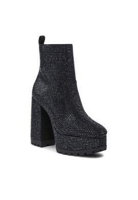 MICHAEL Michael Kors Боти Enya Platform Bootie 40F2ENME5S Черен - Pepit.bg
