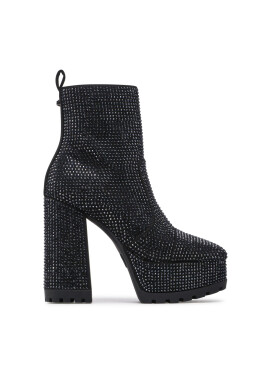 MICHAEL Michael Kors Боти Enya Platform Bootie 40F2ENME5S Черен - Pepit.bg