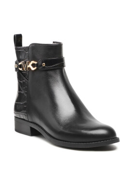MICHAEL Michael Kors Боти Farrah Flat Bootie 40F1FHFE5L Черен - Pepit.bg