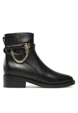 MICHAEL Michael Kors Боти Hamilton Flat Bootie 40F3HAME5L Черен - Pepit.bg