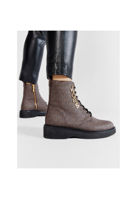 MICHAEL Michael Kors Боти Haskell Bootie 40R2HSFE5B Кафяв - Pepit.bg